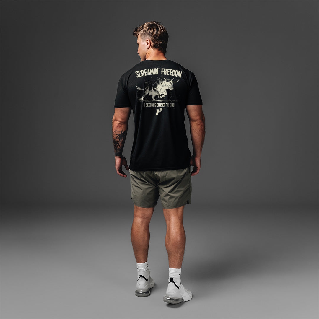 Screamin' Freedom Bull Tee