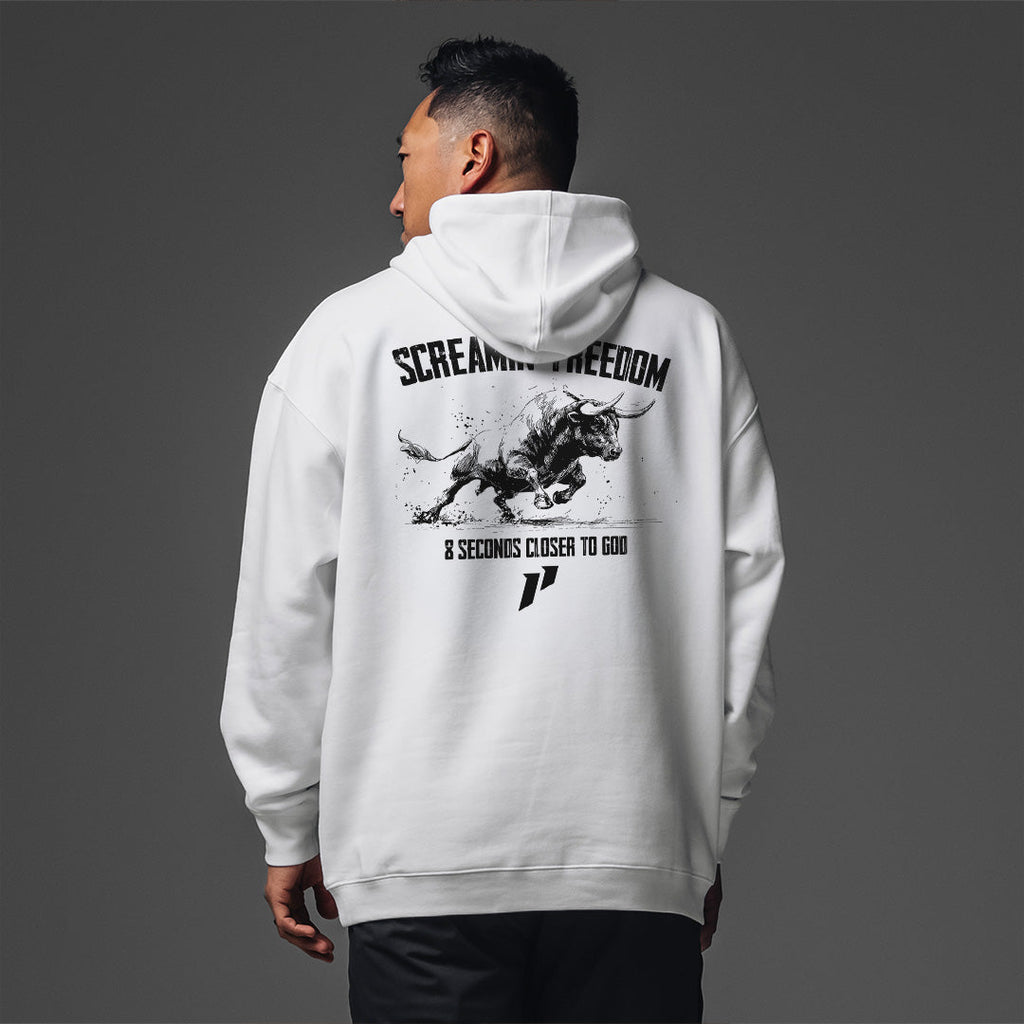 Screamin' Freedom Bull Hoodie