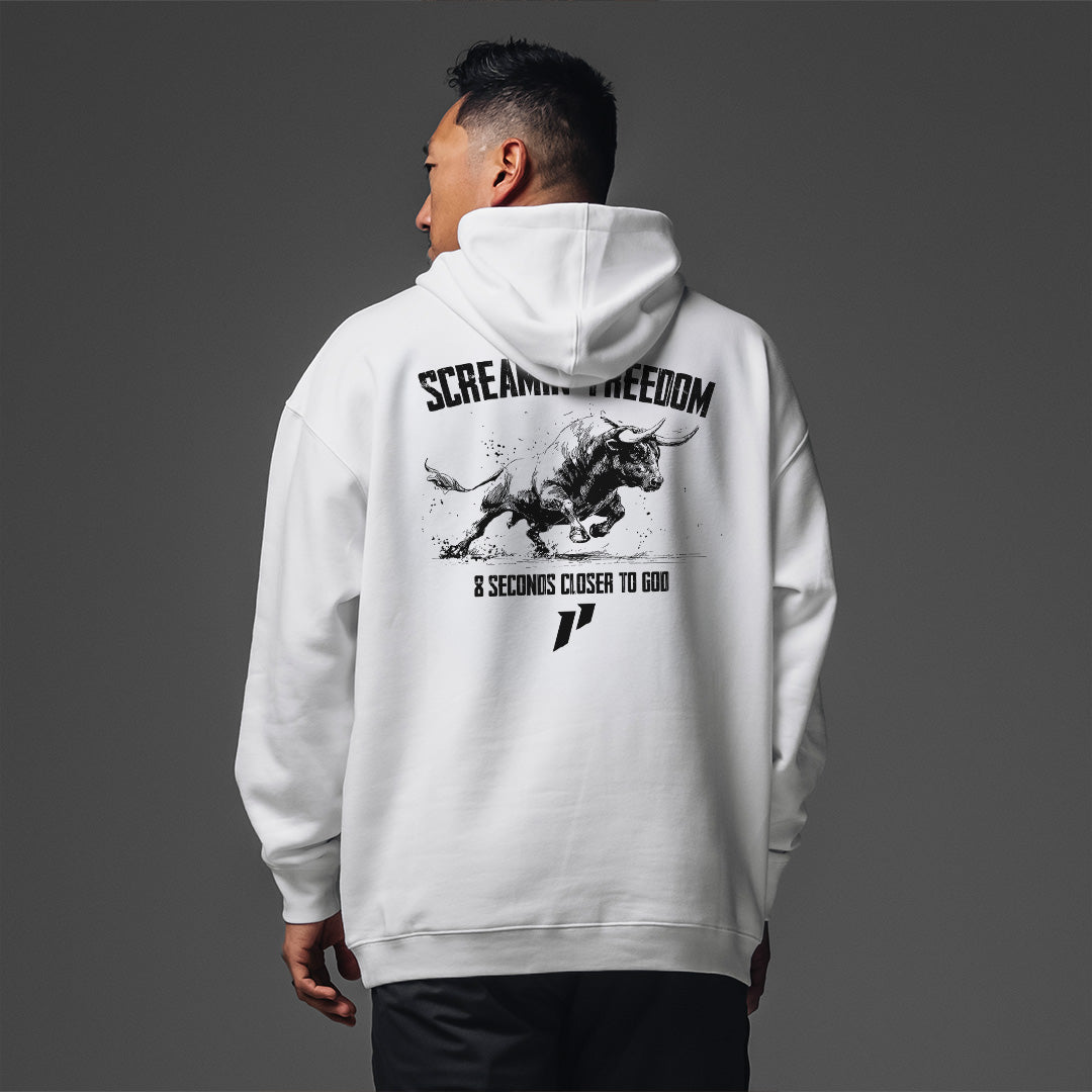 Screamin' Freedom Bull Hoodie