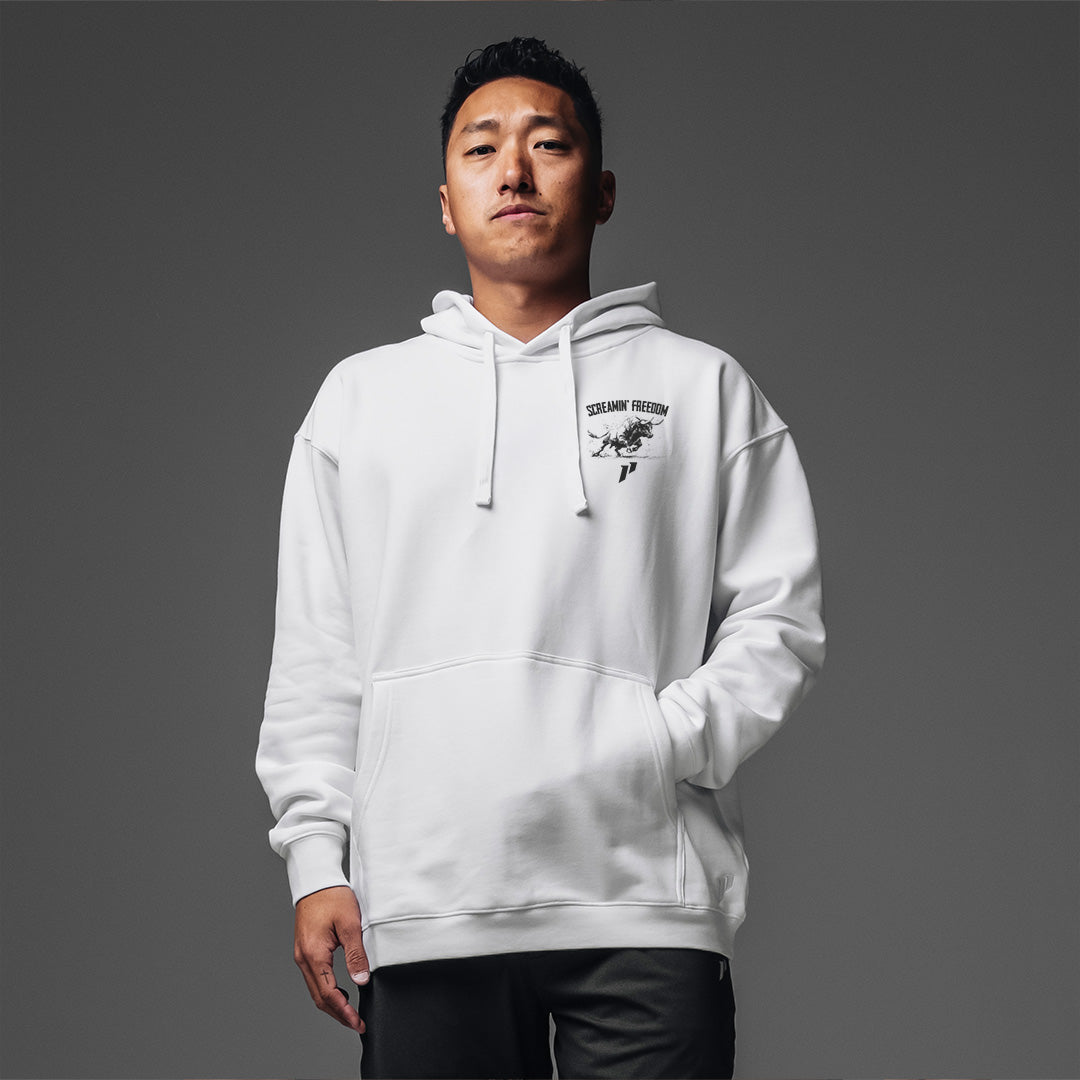 Screamin' Freedom Bull Hoodie
